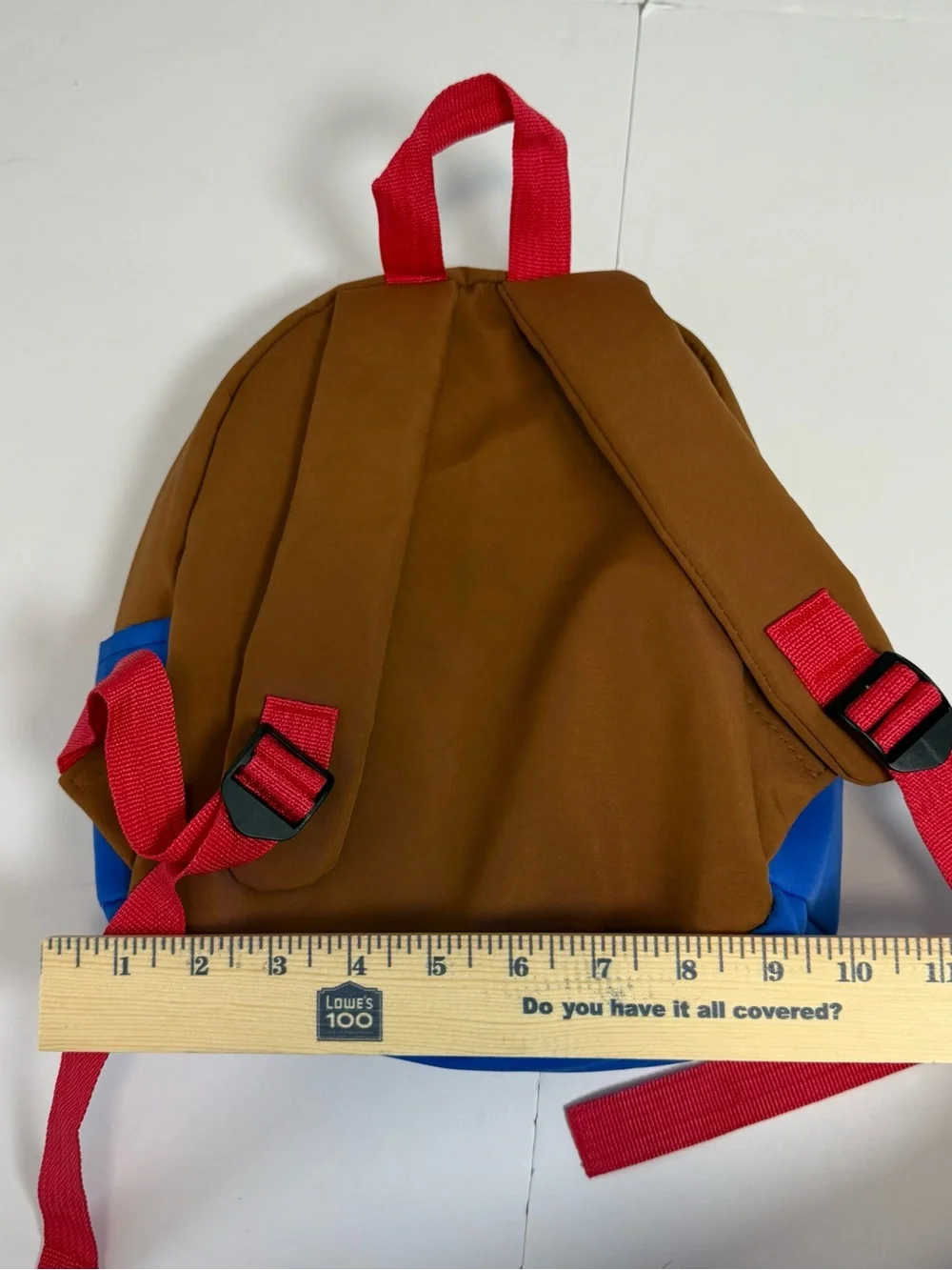 Toy Story Woody Kids' Cow Print Yellow Grid Backpack